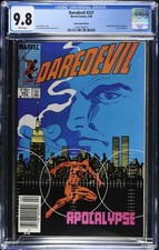 DAREDEVIL #227 CGC 9.8 WP NEWSSTAND V1 1986 BORN AGAIN PART 1 HIGHEST CGC WOW picture
