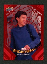 2017 Marvel Spider-Man Homecoming #5 Red Foil 57/199 Peter Parker - Tom Holland picture