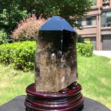 2540g  Natural tea crystal specimen + pedestal  MH1762 picture
