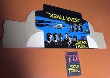 1982 MONTY(Holland) STAR TREK  UNASSEMBLED WAX BOX & UNOPENED WAX PACK picture