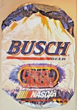 1990's Busch / Busch Light Large Inflatable Beer Can Store Display NASCAR U136 picture