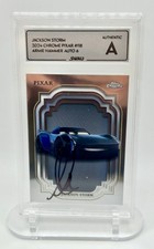 2024 Topps Disnet Pixar Cars Jackson Storm #118 Signed by Armie Hamer SWAU picture
