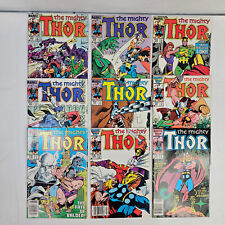 Lot of 9 The Mighty Thor Marvel Comics #352 358 359 360 361 367 368 369 370 picture