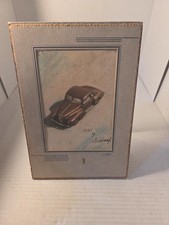 Vintage 1937 Buick Special Coupe Illustration Framed Wall Art Deco Signed Car  picture