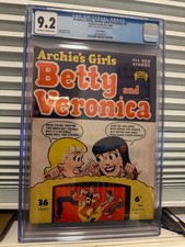 1950 Archie's Girls Betty and Veronica #1 CGC 9.2 WORLD's HIGHEST GRADED Golden picture