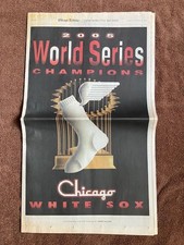 2005 Chicago Tribune White Sox World Series Champions 26pg Commemorative Section picture
