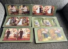 6 Antique 1899 T W Ingersoll Stereoview Stereoscope Cards 31, 41, 42, 47, 69, 70 picture