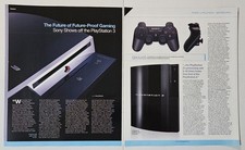 Sony Playstation 3 PS3 Launch Special Peview Article Print Ad Poster Art 2006 picture