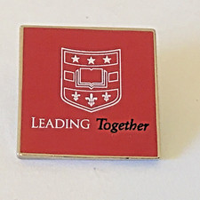 Washington university leading together Silvertone lapel pin picture