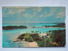 BERMUDA SOMERSET Sandys Parish Ely's Harbour old postcard picture