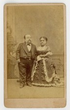 Gen Tom Thumb 1870 Circus Sideshow PT Barnum Lavinia Warren Charles Stratton CDV picture