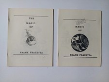 The Magic of Frank Frazetta & More Magic of Frazetta Art Folio from the 1970's picture