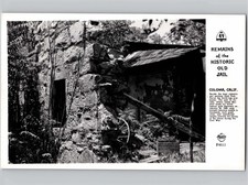 c1945 Ruins Of Historic Old Jail Coloma California CA Frashers RPPC Postcard picture
