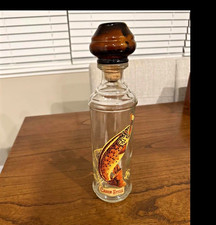 Vintage 1969 Cabin Still Sportsman’s Collection Trout Bourbon Decanter picture