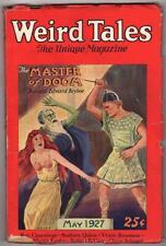 Weird Tales May 1927 R. E. Howard -  The Song of the Bats - Pulp picture