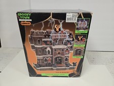 Lemax Spooky Town Castle on Spooky Hill Halloween Retired READ DESCRIPTION picture