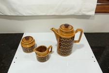 Vintage Royal Sealey Tea Coffee Set - Pitcher, Creamer and Sugar Medieval Maize picture