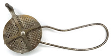 MTE Co Family Metal Nutmeg Grater Made In USA Antique 1900s picture
