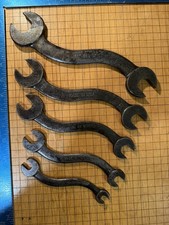 Rare WWI-Era J.H. Williams 5-Pc S-Wrench Set 75B 77B 79 81B 83B Brooklyn USA picture