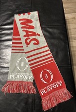 Alabama Rose Bowl 2025 Taco Bell Live Mas Student Section Knit Scarf 54 x 7 NWT picture