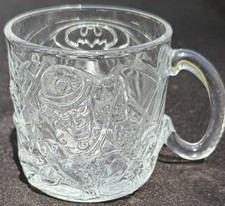 VTG 1995 McDonalds Batman Forever The Riddler Glass Mug Collector Cup DC Comics picture