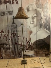 Vintage floor brass lamp picture