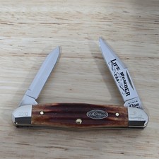 2010 Case XX 62046 1/2 Humpback 1/2 Whittler Second Cut Chestnut Jigged Bone... picture