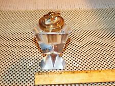 Vintage Triangular Shaped Crystal Table Lighter - Doesn't Spark picture
