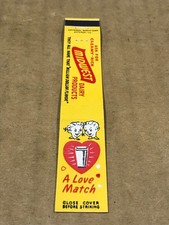 Vintage Midwest Dairy Products - Matchcover, Matchbook picture