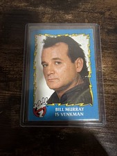 1989 Topps Ghostbusters II Bill Murray 🔥