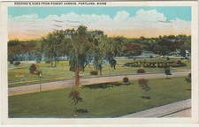 Deering's Oaks From Forest Ave-Portland-Maine-Me-As Is picture
