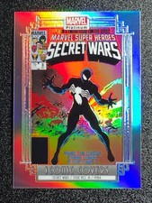 2023 UD Marvel Platinum #IC5 🔥 Secret Wars #8 Iconic Covers Rainbow Foil 🔥 picture