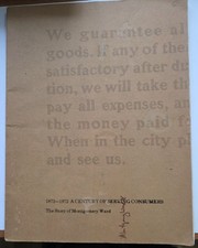 Montgomery Ward 1872-1972-A Century of Serving consumers picture