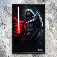 {SIGNED} Star Wars: Darth Vader Art Print 11x17