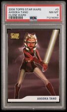2008 Topps Star Wars: The Clone Wars Ahsoka Tano #3 PSA 8 Rookie Card RC picture
