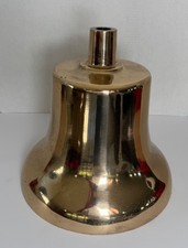 Antique Brass Steam Locomotive Bell – 35 Pounds picture