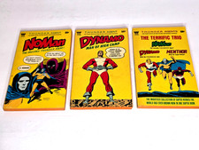 3 Vintage Thunder Agents Comic Paperback 1966 First Edition Very Good picture