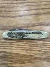 Vintage Friedrichshafen a Bodensee Germany Souvenir Pocket Knife Solingen 2Blade picture