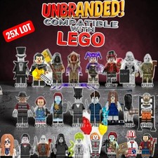 25x Horror Movie Custom Minifigures Lot Jason Freddy Chucky  picture