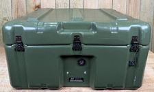 Pelican Hardigg Footlocker Green Case 27.5x26x15