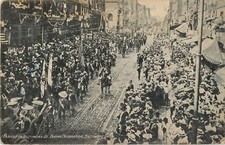 The Parade On Baltimore Street During Celebration, Baltimore, Maryland MD 1907 picture