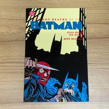 Many Deaths Of Batman 1st Print Byrne Aparo Trade Paperback DC Comics NM - 1989 picture
