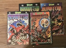 Signed Spawn Blood Feud #1-4 Complete Mini-Series (1995)  picture
