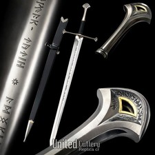 Anduril Sword King Aragon LOTR Replica Sword United Cutlery Craft Handmade Sword picture