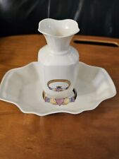 Vintage Donegal Parian China Claddagh Design Mini Vase 4