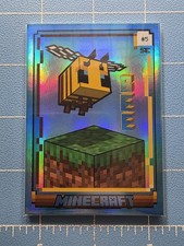2025 Panini Minecraft Special Edition - 5 Bee - Diamond Parallel 05/10 picture