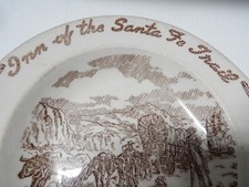 VINTAGE INN OF THE SANTA FE TRAIL WESTERN TEPCO CHINA RESTAURANT  SHALLOW BOWL picture