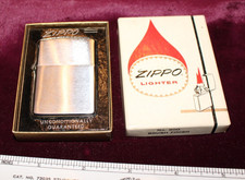 Vintage 1965 Unfired Zippo Lighter IN BOX NO. 200 BRUSH FINISH picture