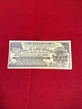Vintage 1966 Levis Strauss & Co. Denim Guarantee Paper Ticket Tag. Nice. picture