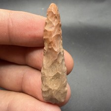 RARE FLORIDA NATIVE AMERICAN DRILL ARROWHEAD 1.95” AUTHENTIC ARTIFACT picture